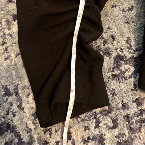 2010s Black Blazer 3/4 Sleeve - Picture 10 of 14